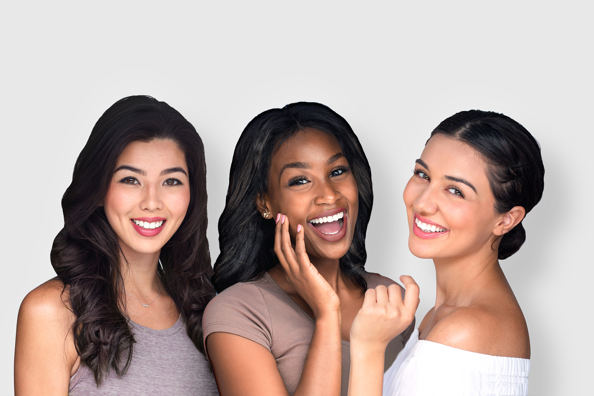 women of various races and ethnicities enjoying SkinPen results